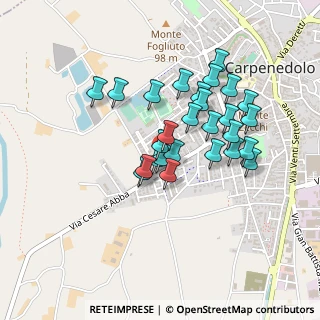 Mappa Via Paolo VI, 25013 Carpenedolo BS, Italia (0.36852)