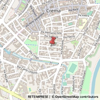 Mappa Via Antonio Magri, 15/a, 26013 Crema, Cremona (Lombardia)