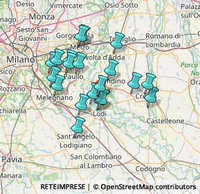 Mappa Via Roncadello, 26811 Boffalora D'adda LO, Italia (11.453)