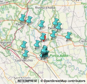 Mappa Via Roncadello, 26811 Boffalora D'adda LO, Italia (6.00444)