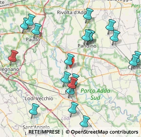 Mappa Via Roncadello, 26811 Boffalora D'adda LO, Italia (9.388)