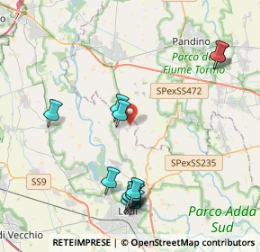 Mappa Via Roncadello, 26811 Boffalora D'adda LO, Italia (4.51231)