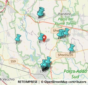 Mappa Via Roncadello, 26811 Boffalora D'adda LO, Italia (4.332)