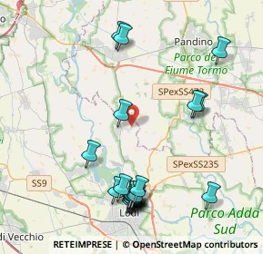 Mappa Via Roncadello, 26811 Boffalora D'adda LO, Italia (4.658)