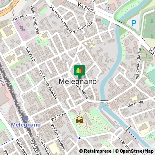 Mappa Via Roma, 48, 20077 Melegnano, Milano (Lombardia)