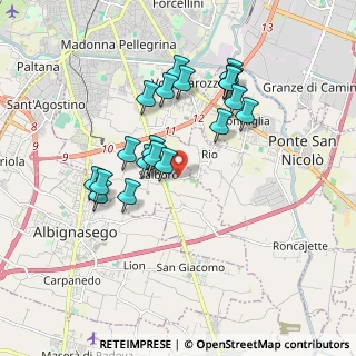 Mappa Via Lago Dolfin, 35124 Padova PD, Italia (1.675)