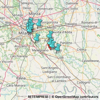 Mappa Via Canzi, 26837 Quartiano LO, Italia (13.28)