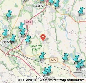 Mappa Via Canzi, 26837 Quartiano LO, Italia (6.4135)