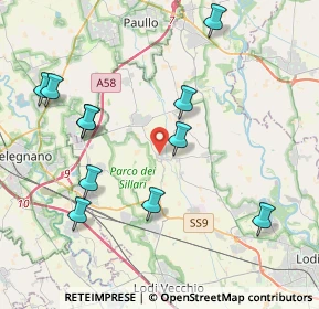 Mappa Via Canzi, 26837 Quartiano LO, Italia (4.37)