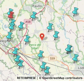 Mappa Via Canzi, 26837 Quartiano LO, Italia (5.471)