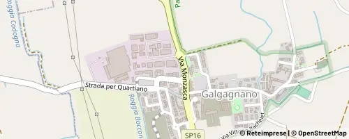 Mappa Galgagnano