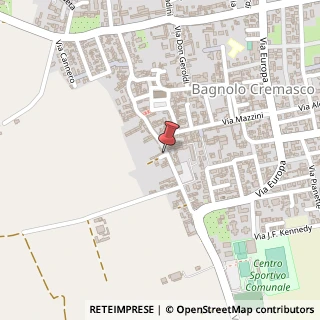 Mappa Via IV Novembre, 5, 26010 Bagnolo Cremasco, Cremona (Lombardia)