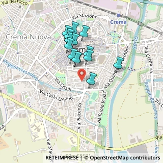 Mappa Via Campo di Marte, 26013 Crema CR, Italia (0.38)