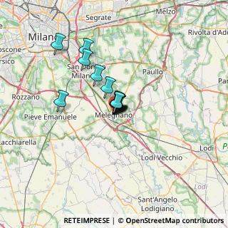 Mappa Vicolo Monastero, 20077 Melegnano MI, Italia (3.62615)