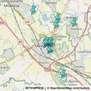 Mappa Vicolo Monastero, 20077 Melegnano MI, Italia (1.51)