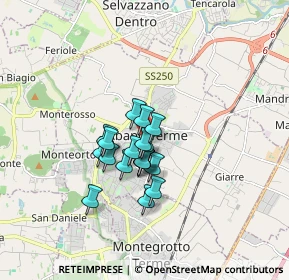 Mappa Viale delle Terme, 35142 Abano Terme PD, Italia (1.115)