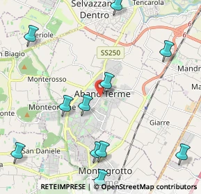 Mappa 35142 Abano Terme PD, Italia (2.67)