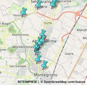Mappa Viale delle Terme, 35142 Abano Terme PD, Italia (1.80429)