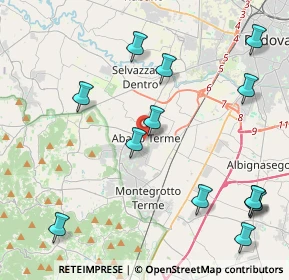 Mappa Viale delle Terme, 35142 Abano Terme PD, Italia (5.14462)