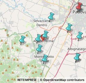 Mappa Viale delle Terme, 35142 Abano Terme PD, Italia (4.76583)