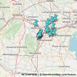 Mappa Viale delle Terme, 35142 Abano Terme PD, Italia (8.57533)