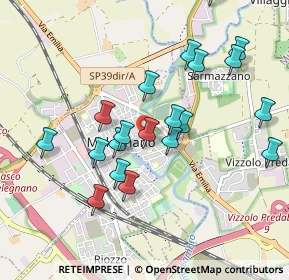 Mappa Via Sangregorio Galli, 20077 Melegnano MI, Italia (0.9335)