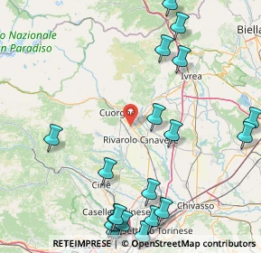 Mappa Via Lanfranco Chiaventone, 10080 Salassa TO, Italia (22.642)