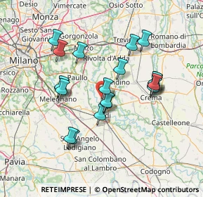 Mappa Via della Chiesa, 26811 Boffalora D'adda LO, Italia (13.182)