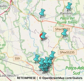 Mappa Via della Chiesa, 26811 Boffalora D'adda LO, Italia (4.876)