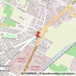 Mappa Via Quadrato, 94, 37069 Villafranca di Verona, Verona (Veneto)