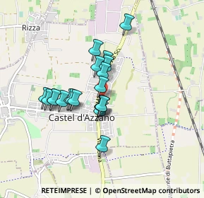 Mappa Via Papa Giovanni XXIII, 37060 Castel d'Azzano VR, Italia (0.673)