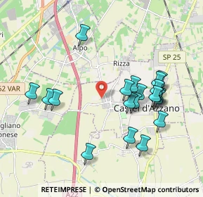 Mappa Via Giovanni dalle Case, 37060 Castel d'Azzano VR, Italia (1.9505)