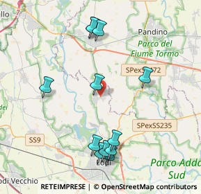 Mappa Via MonsignorePaolo Gatti, 26811 Boffalora D'adda LO, Italia (4.2875)