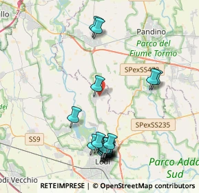 Mappa Via MonsignorePaolo Gatti, 26811 Boffalora D'adda LO, Italia (4.46278)