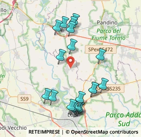 Mappa Via MonsignorePaolo Gatti, 26811 Boffalora D'adda LO, Italia (4.1635)
