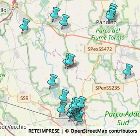 Mappa Via MonsignorePaolo Gatti, 26811 Boffalora D'adda LO, Italia (5.0375)