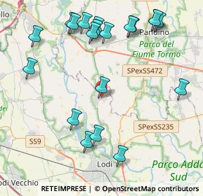 Mappa Via MonsignorePaolo Gatti, 26811 Boffalora D'adda LO, Italia (4.9075)