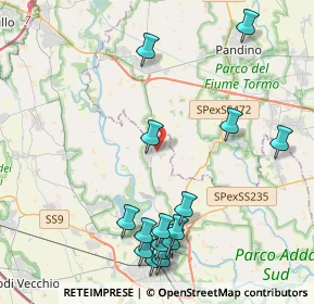 Mappa Via MonsignorePaolo Gatti, 26811 Boffalora D'adda LO, Italia (4.91125)