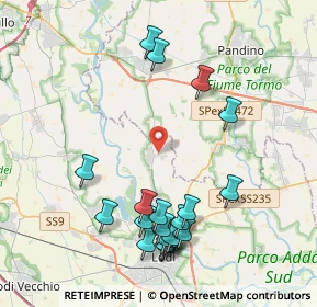 Mappa Via MonsignorePaolo Gatti, 26811 Boffalora D'adda LO, Italia (4.434)