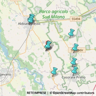 Mappa Cascina Angela, 20081 Morimondo MI, Italia (4.03818)