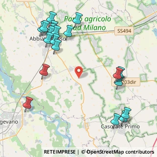 Mappa Cascina Angela, 20081 Morimondo MI, Italia (5.3415)