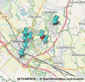 Mappa Via Giuseppe Verdi, 20070 Vizzolo Predabissi MI, Italia (1.62083)