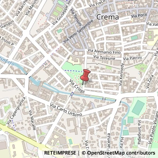 Mappa Via Giovanni Vailati, 26013 Crema CR, Italia, 26013 Crema, Cremona (Lombardia)