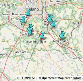 Mappa SP ex Strada Statale, 20085 Locate di Triulzi MI, Italia (6.185)