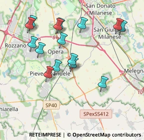 Mappa SP ex Strada Statale, 20085 Locate di Triulzi MI, Italia (3.88)