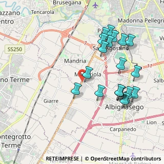 Mappa Strada Statale 16 Adriatica, 35020 Albignasego PD, Italia (2.1065)