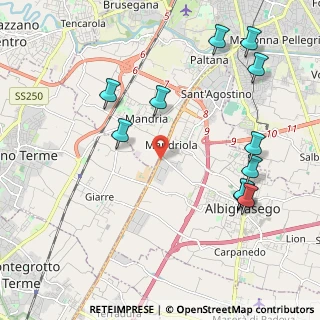 Mappa Strada Statale 16 Adriatica, 35020 Albignasego PD, Italia (2.43273)