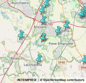 Mappa Basiglio, 20080 Basiglio MI, Italia (6.4185)