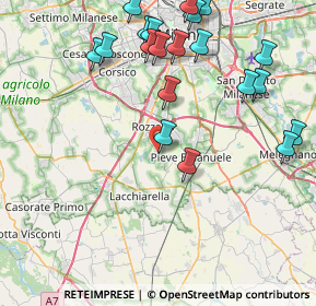 Mappa Basiglio, 20080 Basiglio MI, Italia (9.6665)