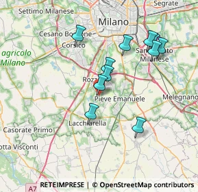 Mappa Basiglio, 20080 Basiglio MI, Italia (6.80636)